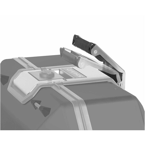 Shad - Top case TR55 TERRA Noir / Aluminium