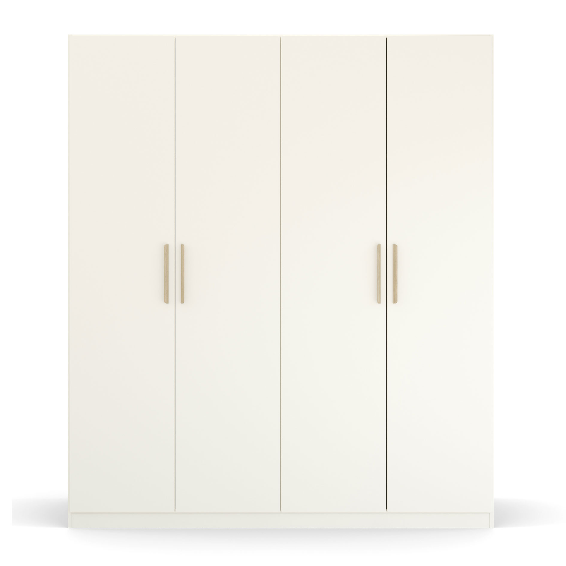 Drehtürenschrank - alpinweiß -181 cm