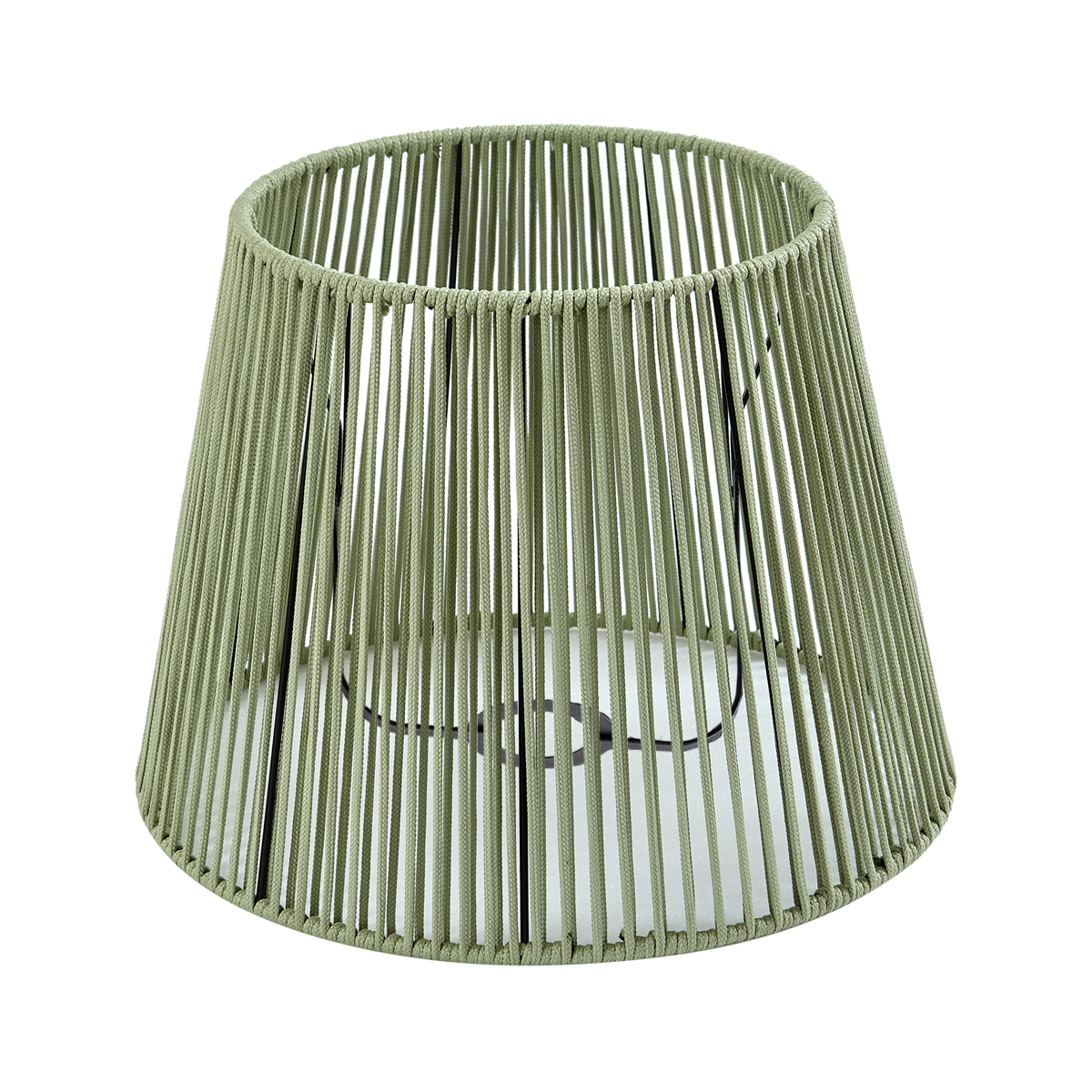 Buiten lampenkap met groen touw IP54 40/28/30 - Jayla