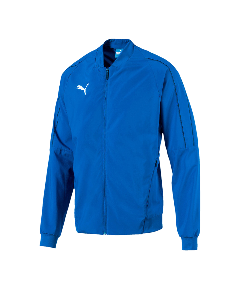 PUMA FINAL Sideline Jacket Jacke Blau F02