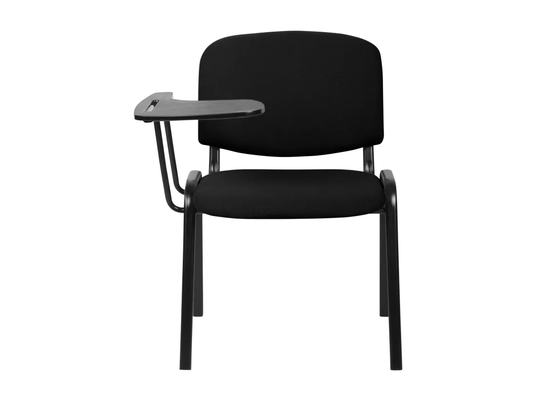 Chaise de conférence - Tissu - Noir - Ken XL
