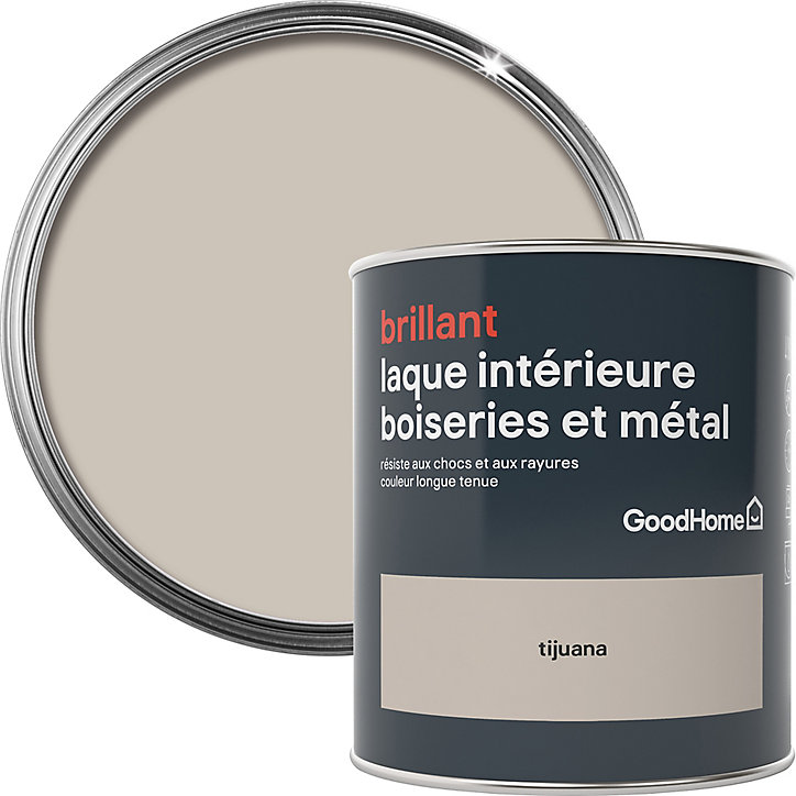 Laque boiseries et métal GoodHome Tijuana Brillant 0,75L