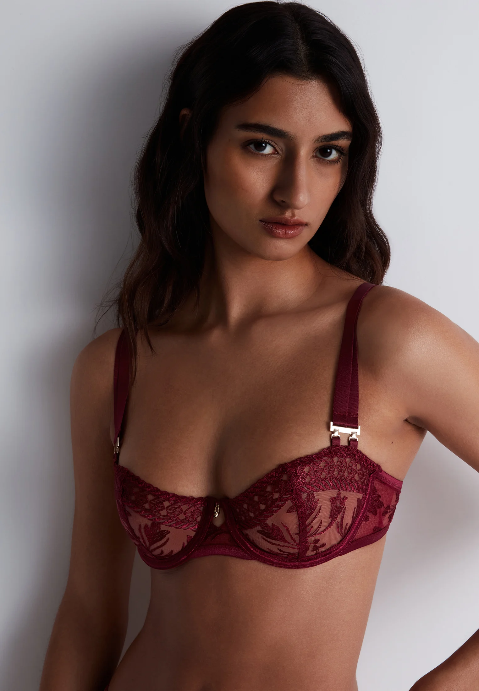 MAGNETIC SPELL - Soutien-gorge corbeille avec armatures | Rouge