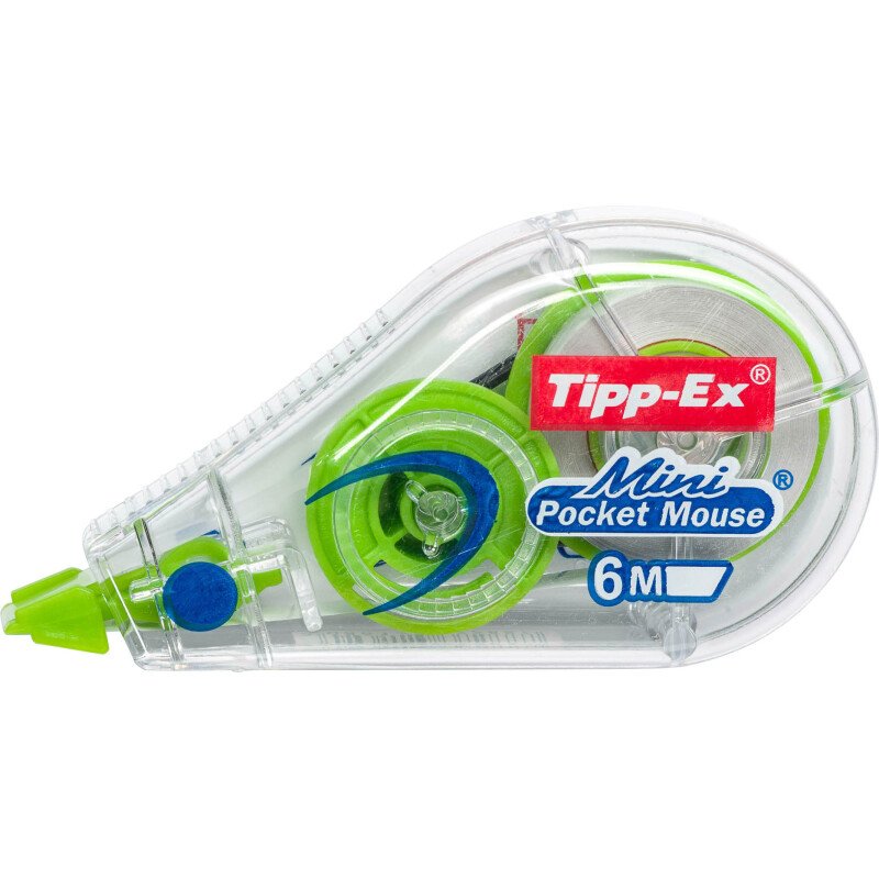 Correcteur à sec Pocket Mouse Fun Tipp-Ex largeur 5 mm - Longueur 6 m