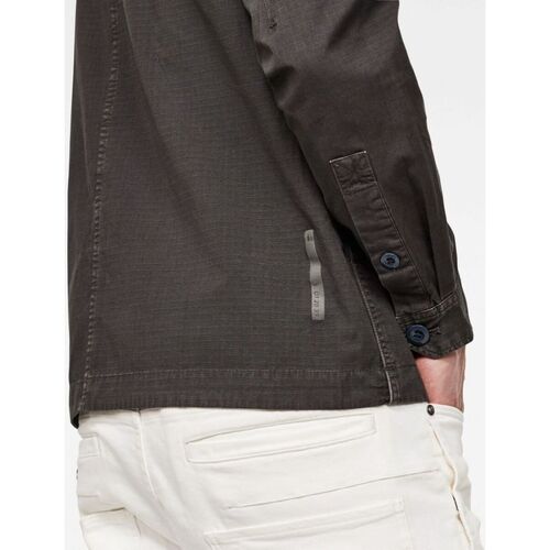 G-Star Raw - D16250 9669 MULTIPOCKET STRAIGHT SHIRT-976 RAVEN Gris