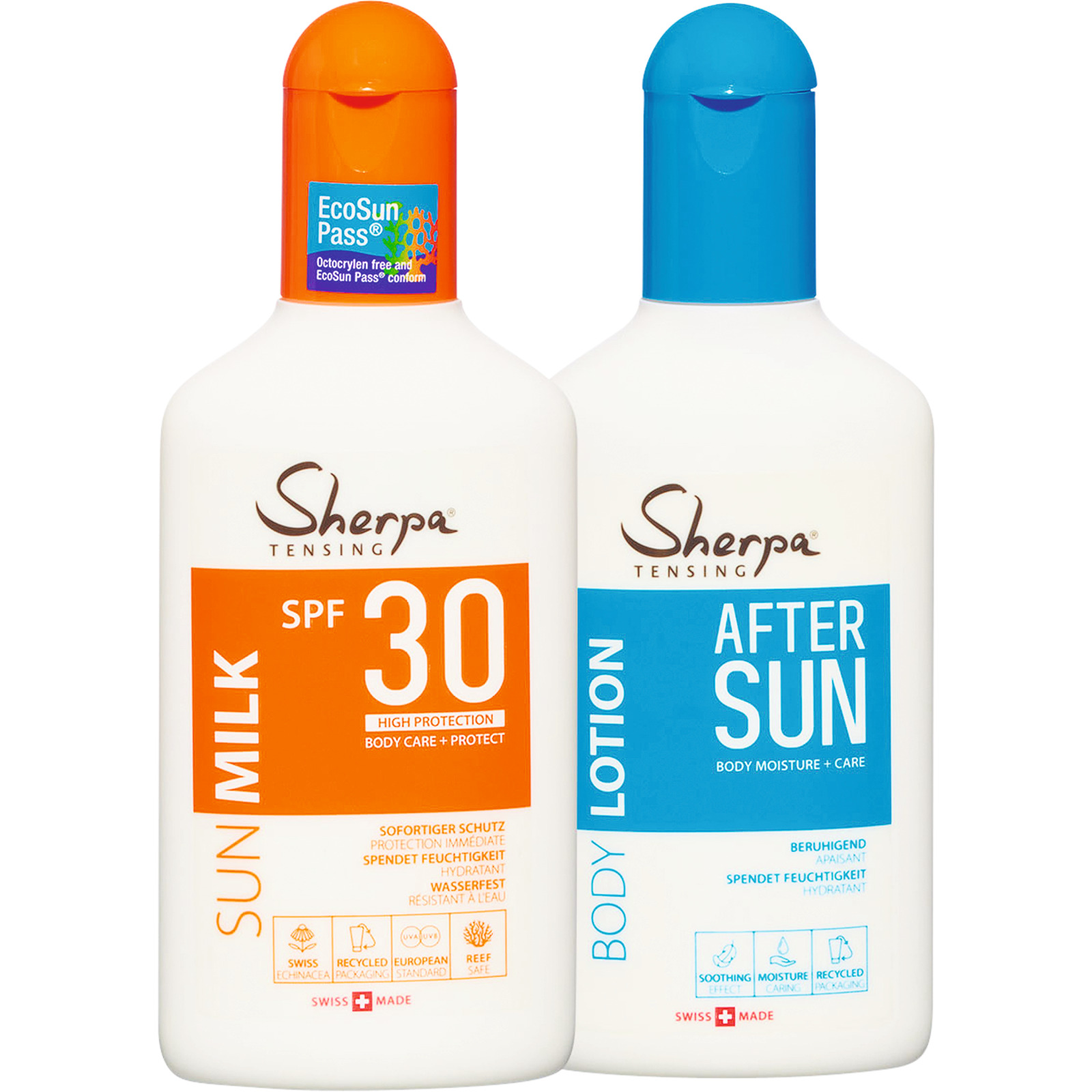Sherpa Tensing Sonnenmilch SPF 30 & After Sun Lotion 2 x 175 ml