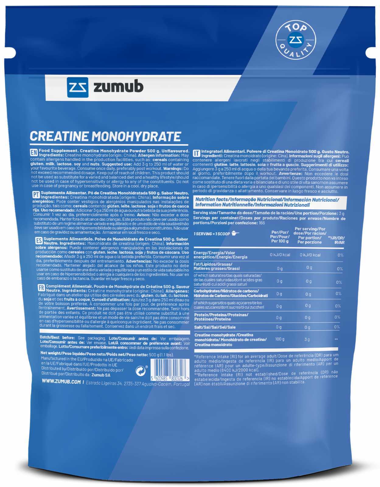 Creatina Zumub 100 g