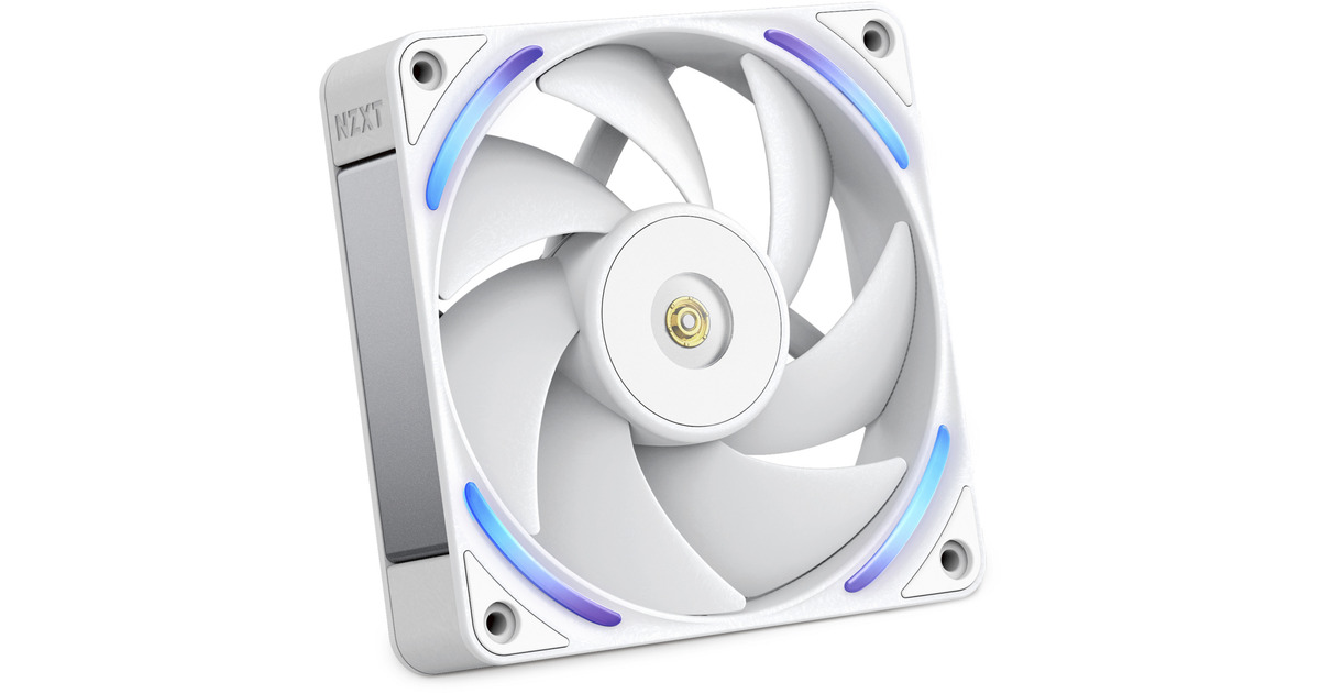 NZXTF120X RGB case fan  (Wit, 120 x 120 x 30 mm, PWM)