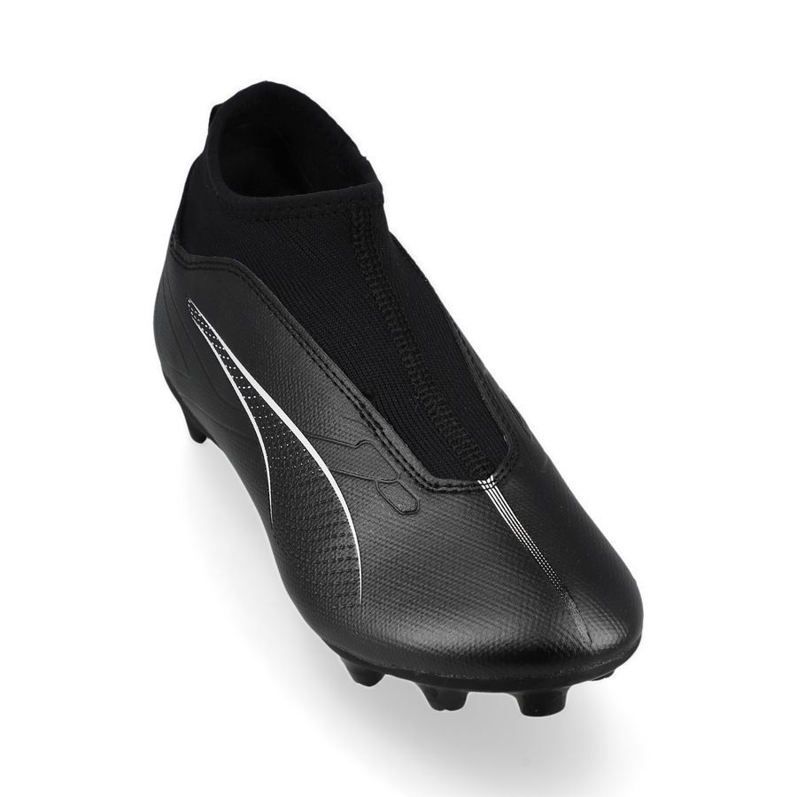 PUMA Ultra Match   Laceless FG/AG Eclipse - Noir/Blanc Enfant
