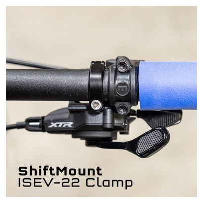 Collier Wolf Tooth ShiftMount 22.2 mm pour Commande de Vitesse Shimano IS-EV