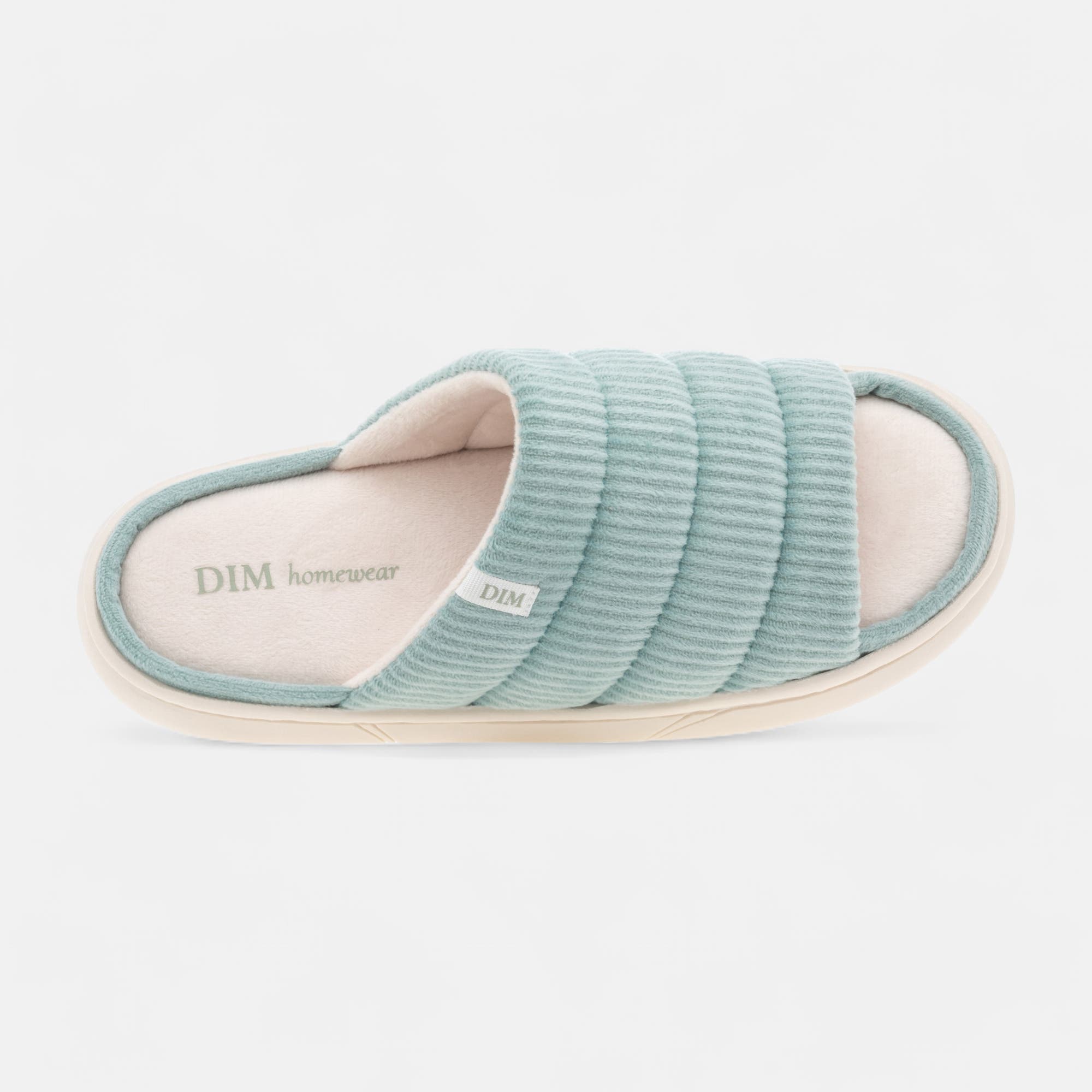 Pantoufles mules Femme vert clair