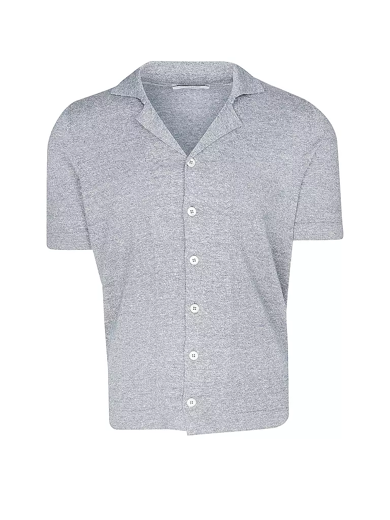 GRAN SASSO Poloshirt hellgrau
