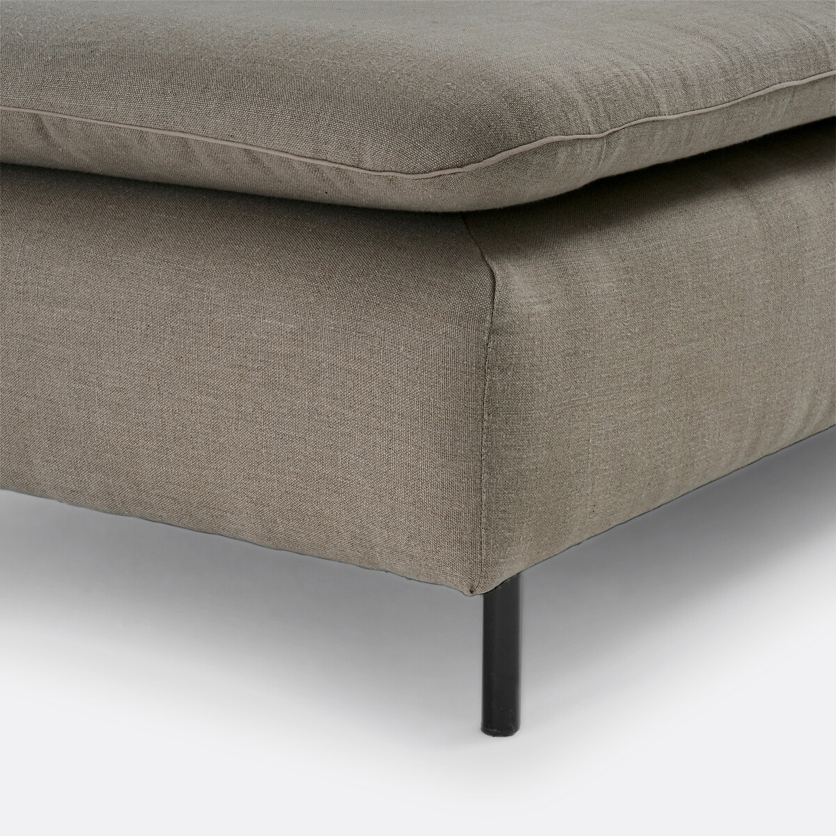 LA REDOUTE INTERIORS<br>Omvormbare Cadeira longa linho/viscose L158 cm, Ivete