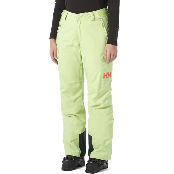 Pantalon de ski HELLY HANSEN W SWITCH CARGO INSULATED PANT ICED MATCHA