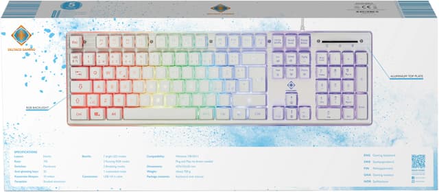Deltaco Gaming RGB-tangentbord