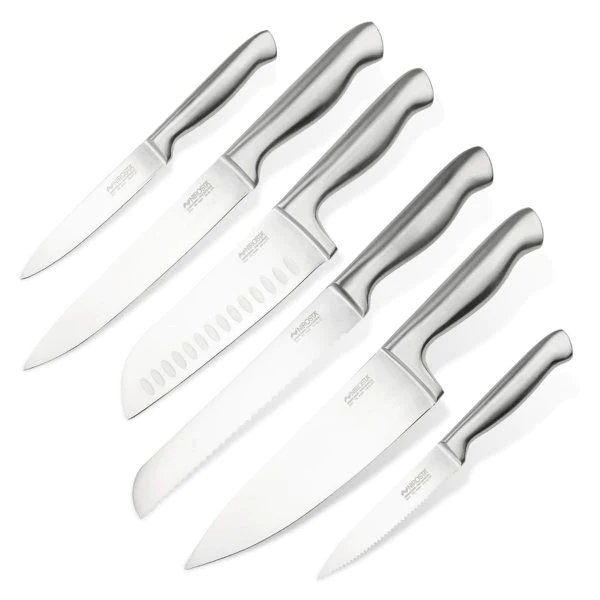Ensemble de 6 couteaux de cuisine professionnels Star