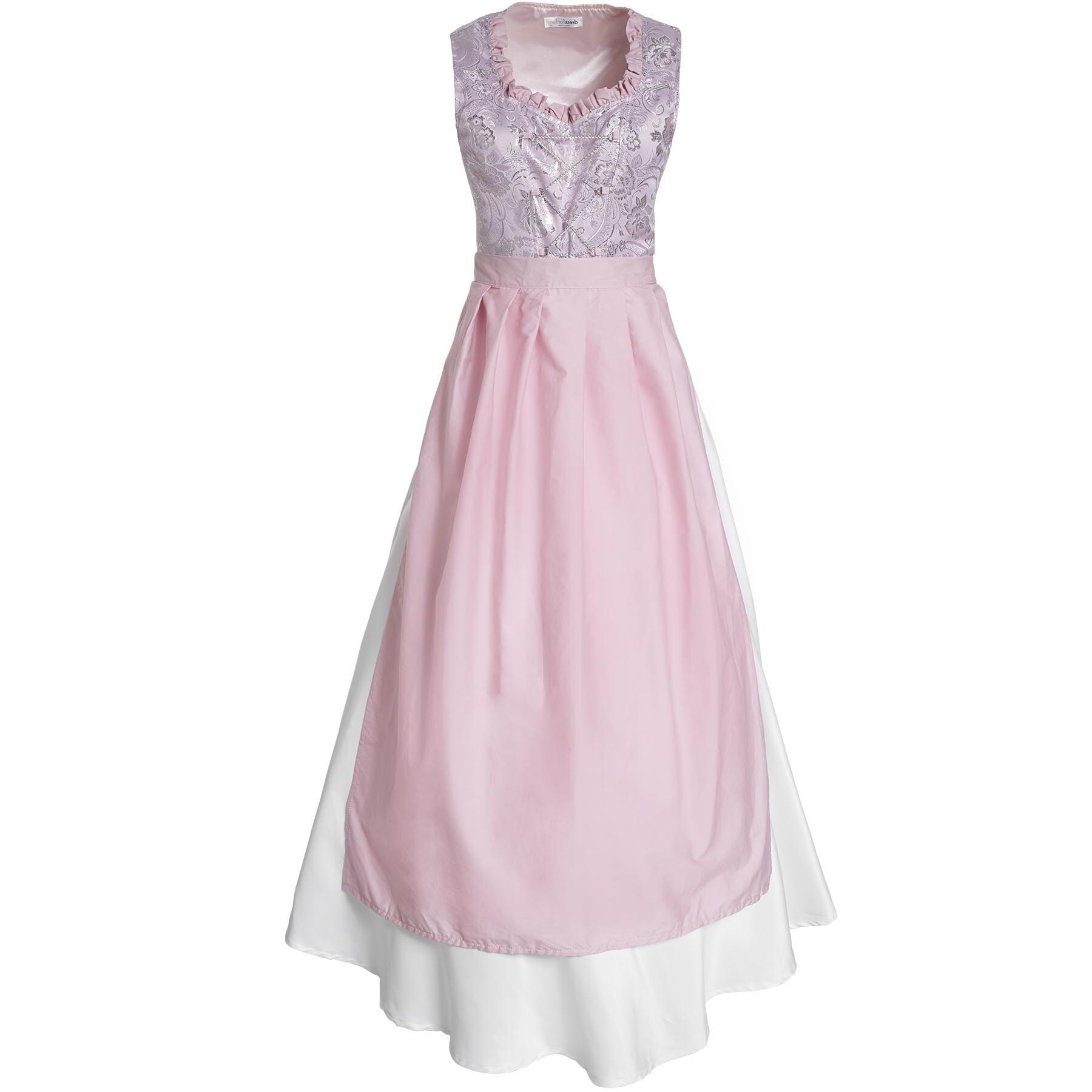 tectake® Frauenkostüm Maxi-Dirndl Neuschwanstein Modell 2