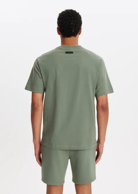 Basic t-shirt groen (LEAFGRE)