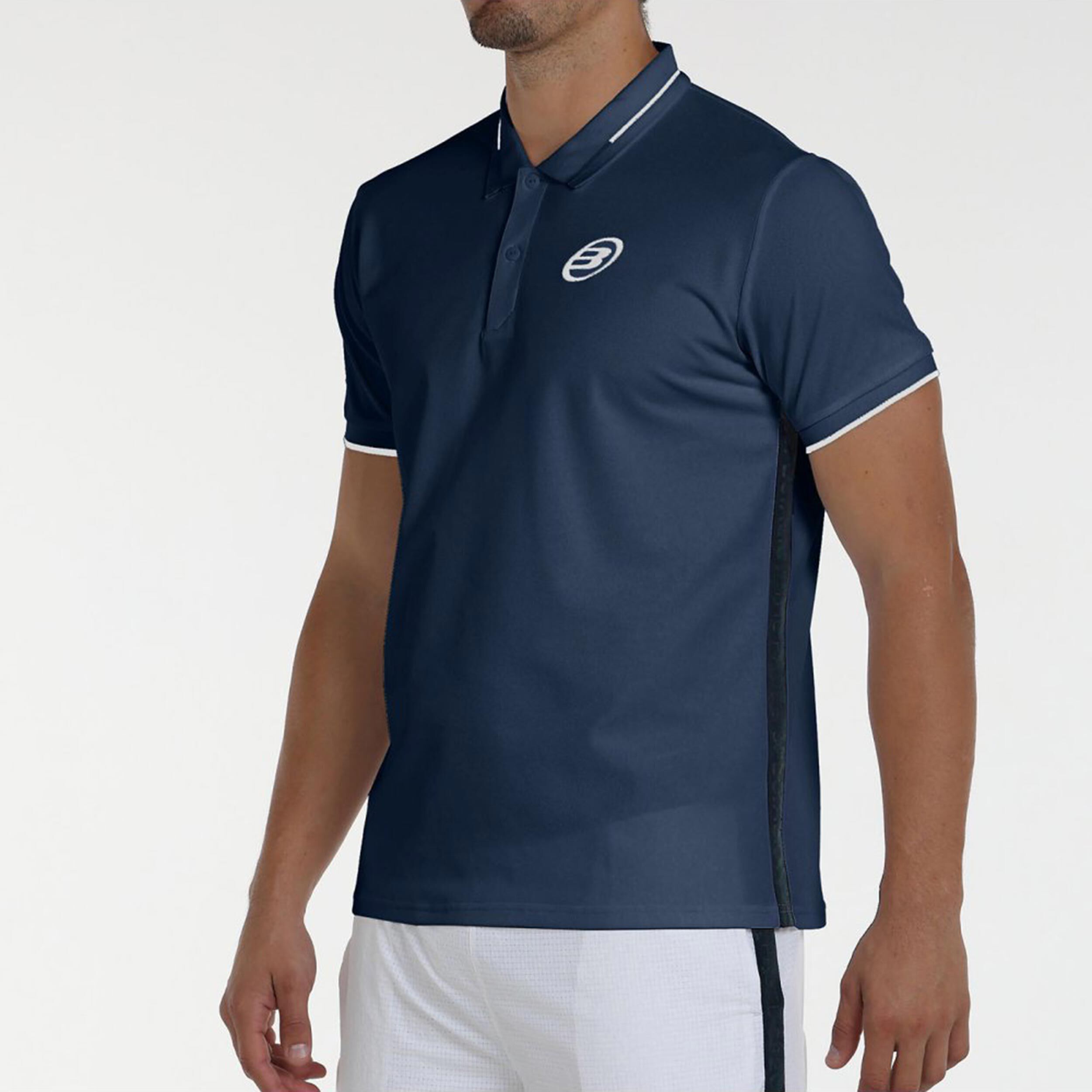 Bullpadel Leiro 25V Polo Hommes - Bleu Foncé