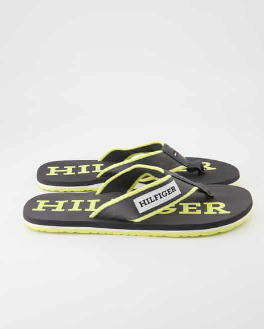 Tommy Hilfiger Beach Sandal Zehentrenner in Grau