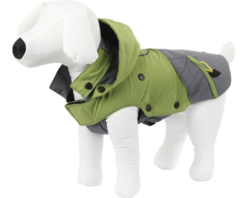 Hondenjas Outdoor Vancouver maat M 40 cm groengrijs