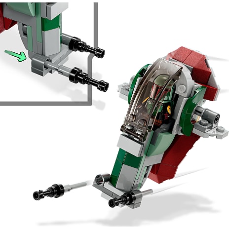 LEGO Star Wars™ Microfighter af Boba Fetts™ rumskib 75344