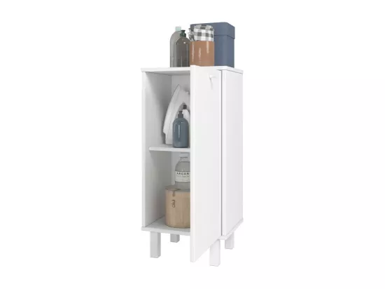 Caisson de Rangement Blanc 1 Porte H 83 cm