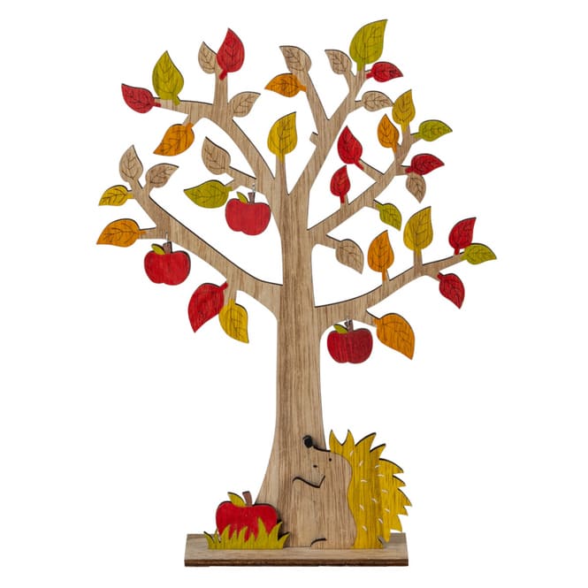 Dekobaum - aus Holz - ca. 21,5 x 5 x 29,5 cm