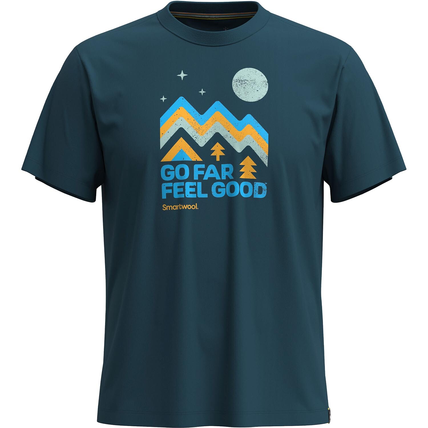 Smartwool Mens Alpine Sky Graphic S/S Tee Slim Fit