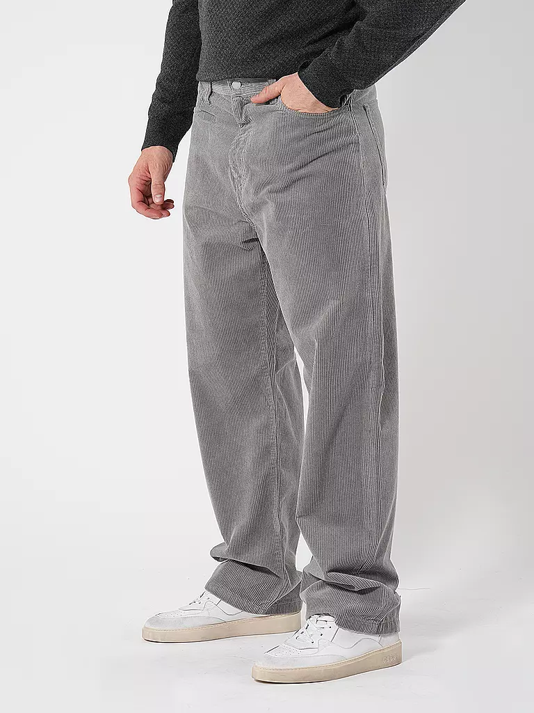 CARHARTT WIP Cordhose LANDON PANT grau
