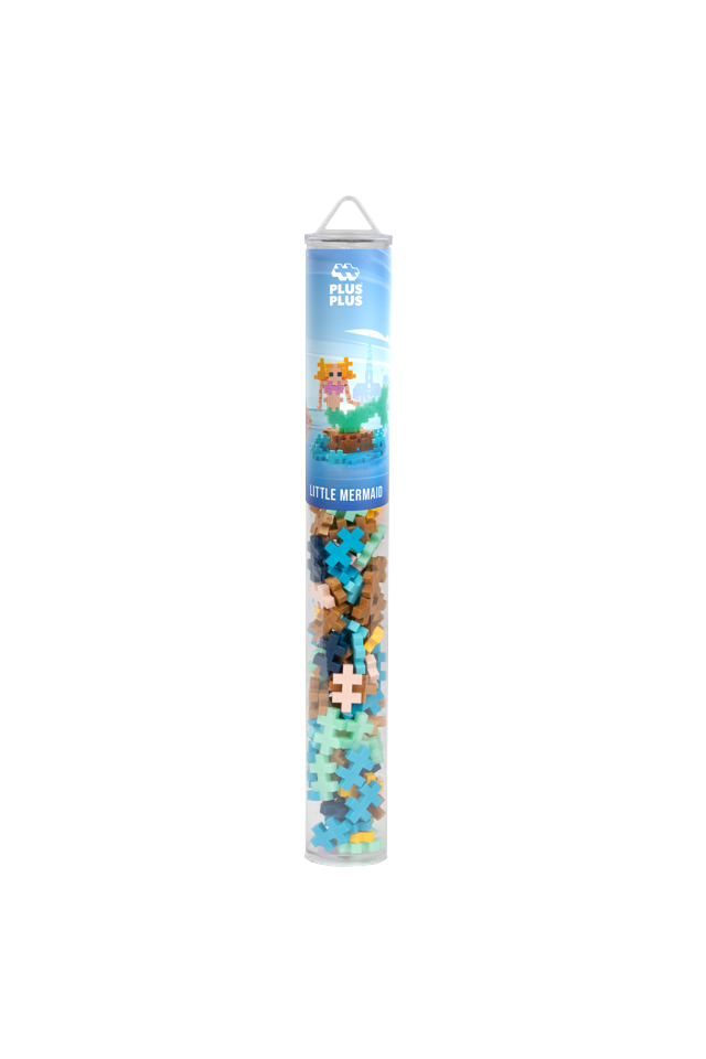 Plus-Plus - Little Mermaid / 100 pcs Tube