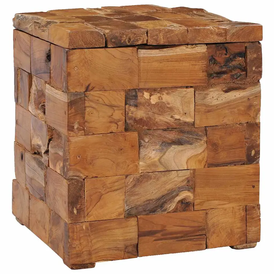 vidaXL - Kruk - Bruin - Hout