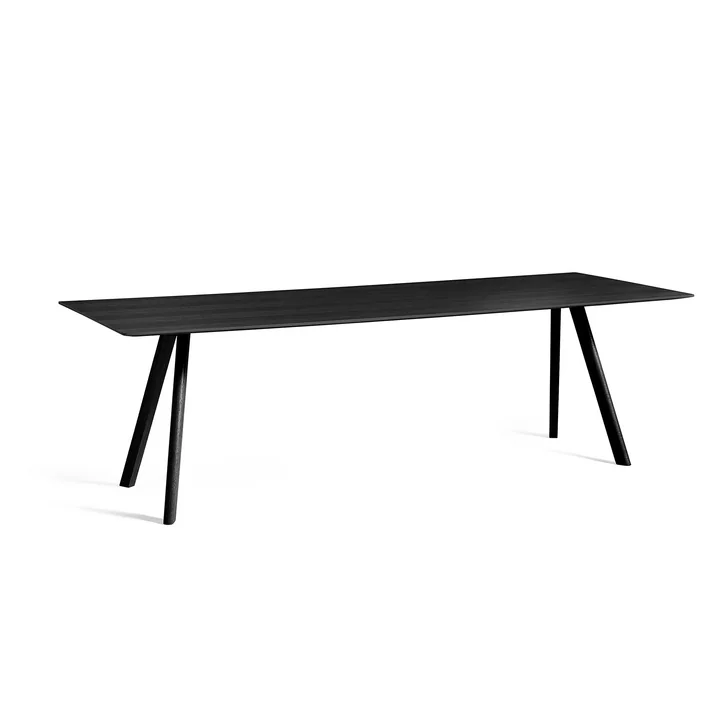 HAY - Copenhague CPH30 2.0 Esstisch 250 x 90 cm, Eiche schwarz gebeizt