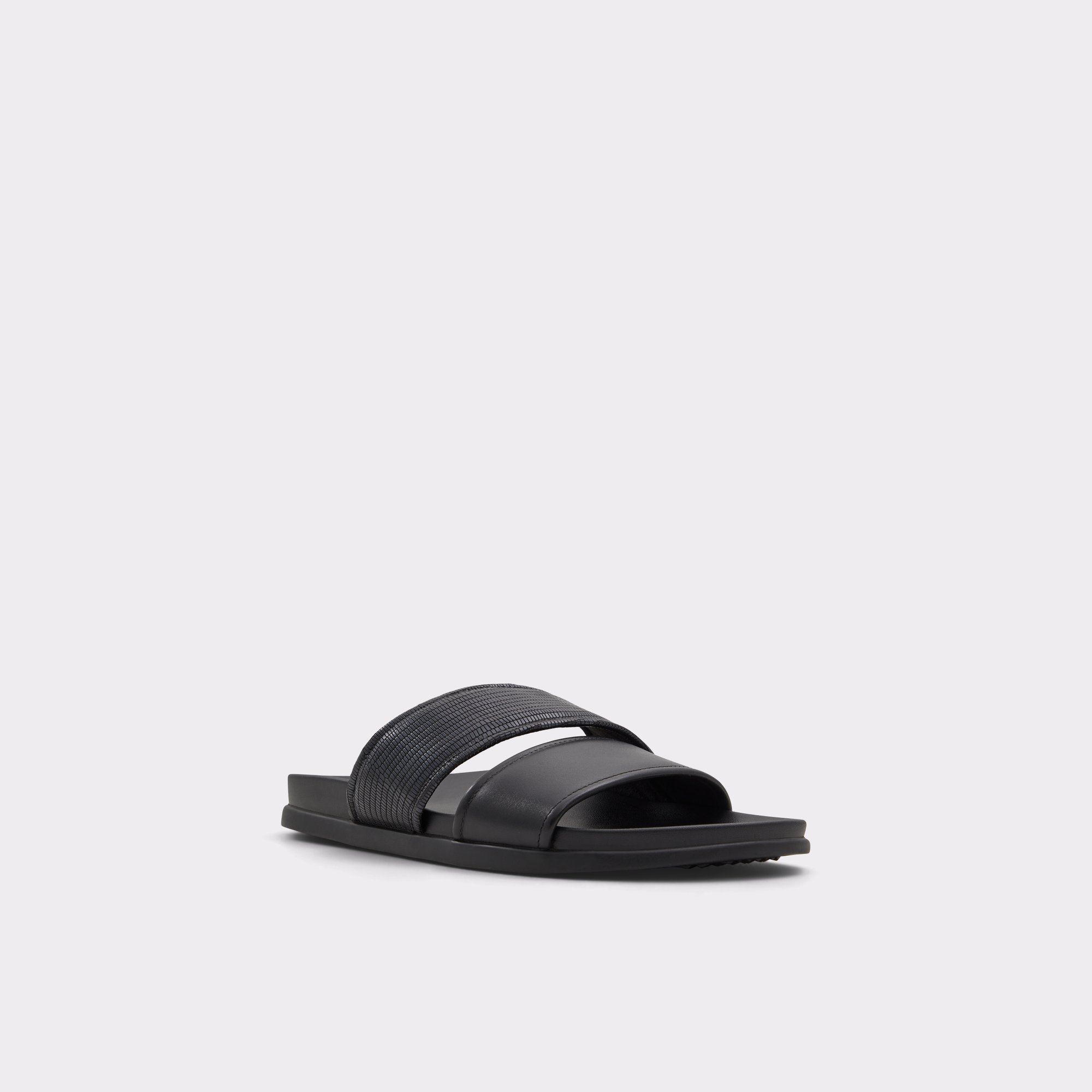 Racecourse Black Men Sandals & Slides