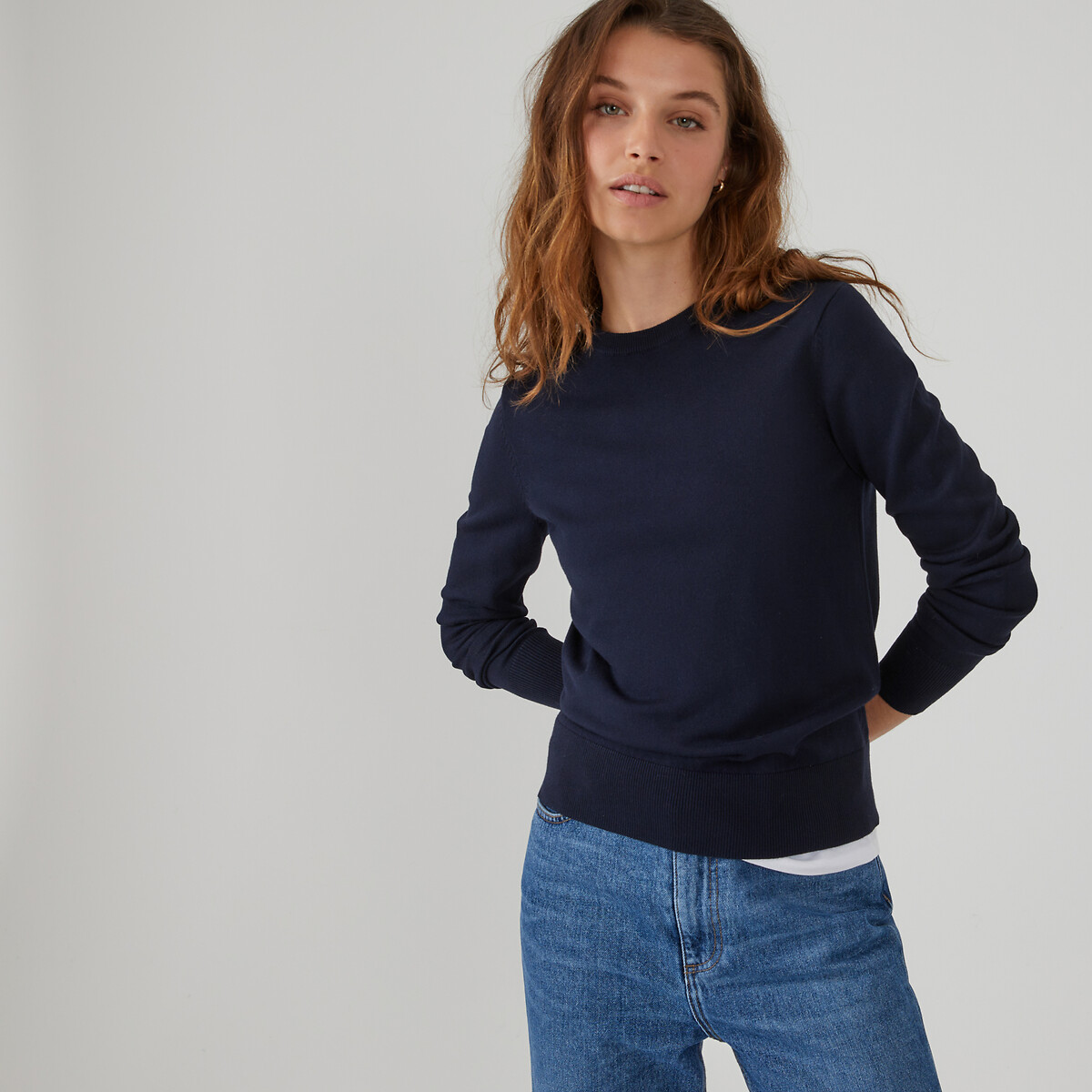 COLEÇÕES REDOUTE<br>Camisa básica, mangas compridas
