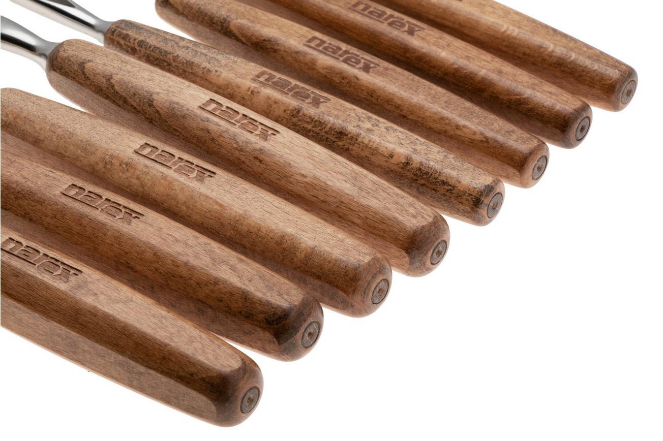 Narex Profi Carving Chisel Set 868000, gutsenset, 8-delig