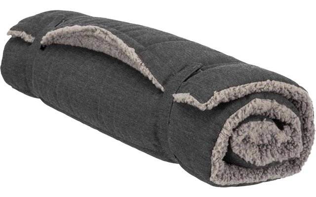 Jollypaw Reisedecke Bendson 100×65 cm dunkelgrau