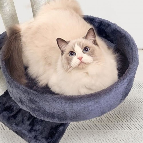 Árvore para gatos Cstore Garfield com 5 postes de sisal preto