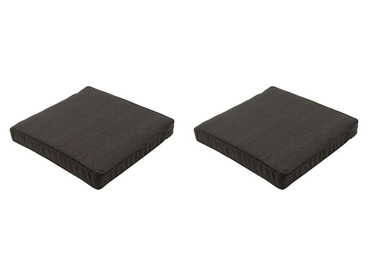 Madison Dark  canvas eco+ Zitkussen - Set van 2