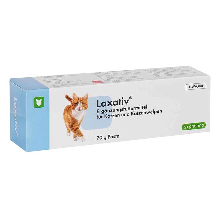 CP Laxativ Ergänzungsfuttermittel für Katzen / Katzenwelpen, 70 g