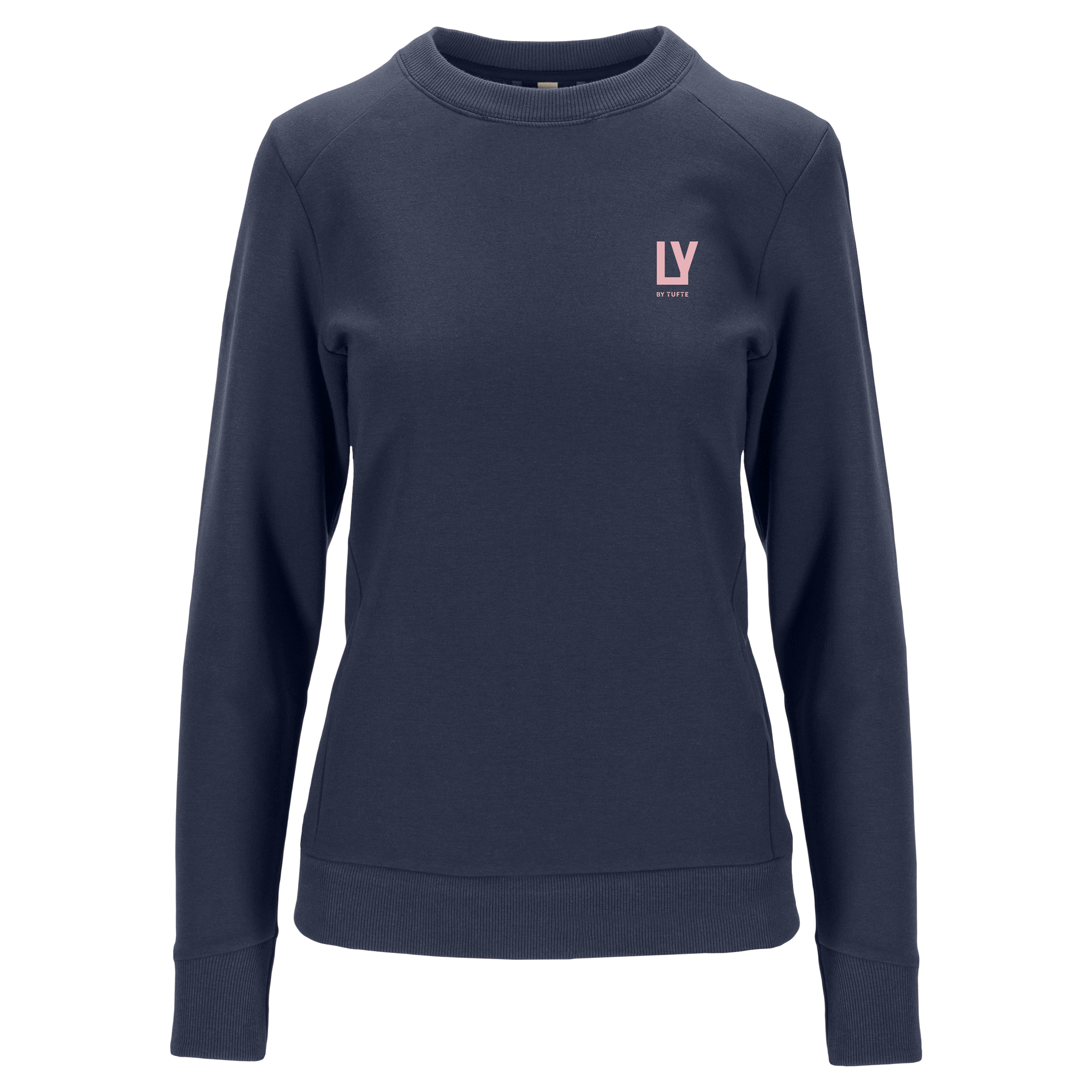 Tufte Round Neck Sweat Dame - Fritid og bomull