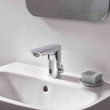 GROHE wastafelkraan Bau Cosmopolitan met infrarood sensor Chroom 13cm