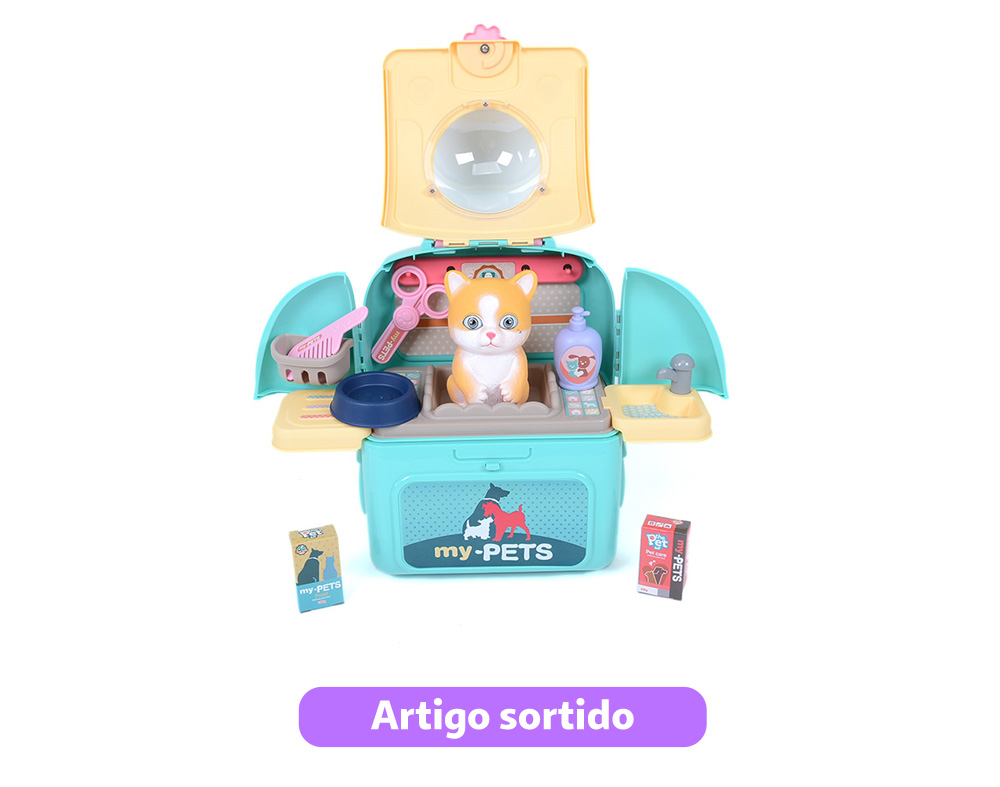 PET COM TRANSPORTADORA MODELOS SORTIDOS
