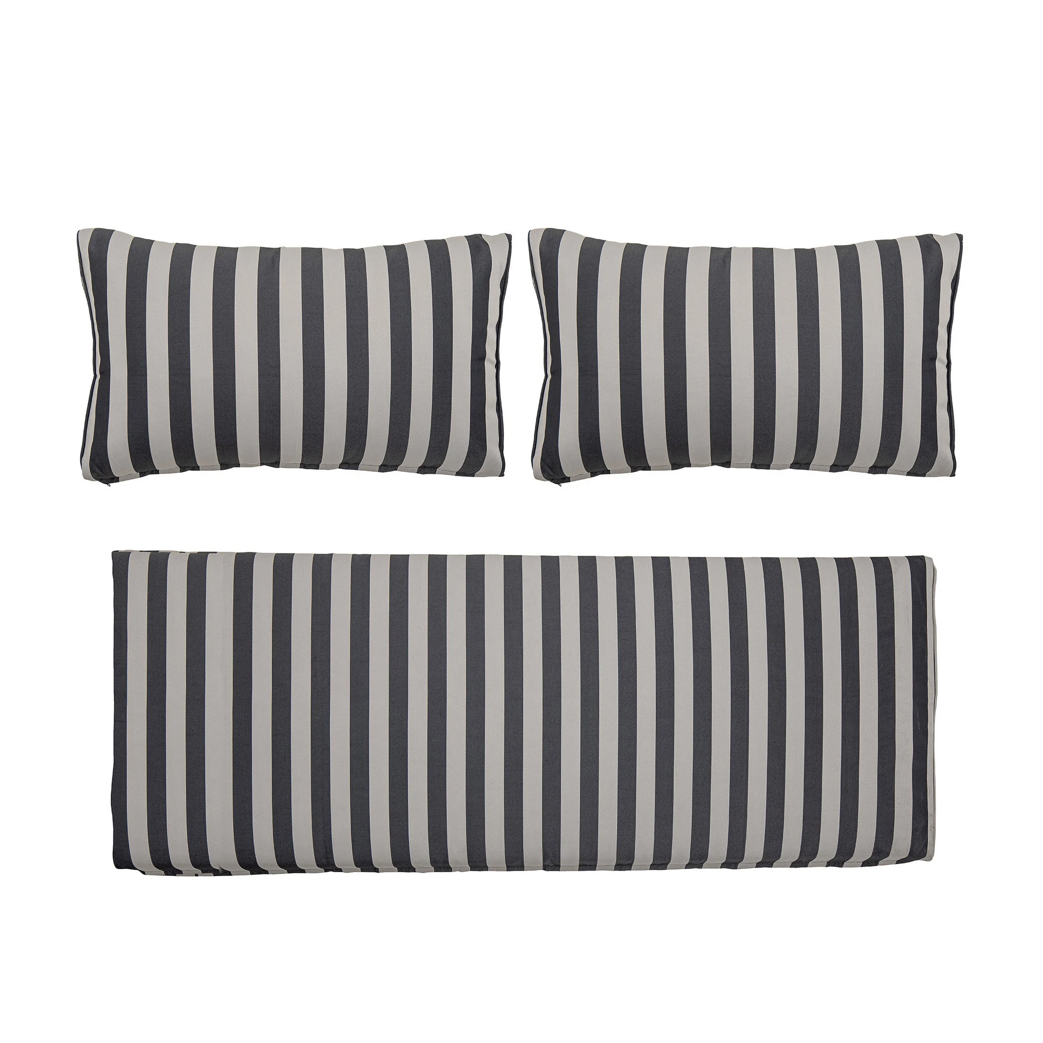 Housse de coussin tissu | Noir