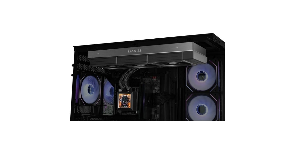 Lian LiHydroShift LCD 360S waterkoeling  (Zwart)