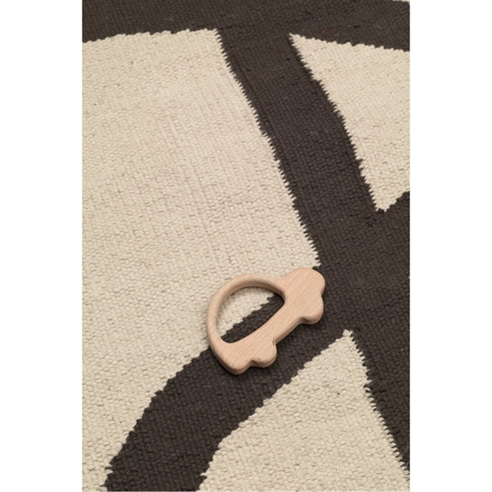 Lane Tæppe Off-White/Chocolate