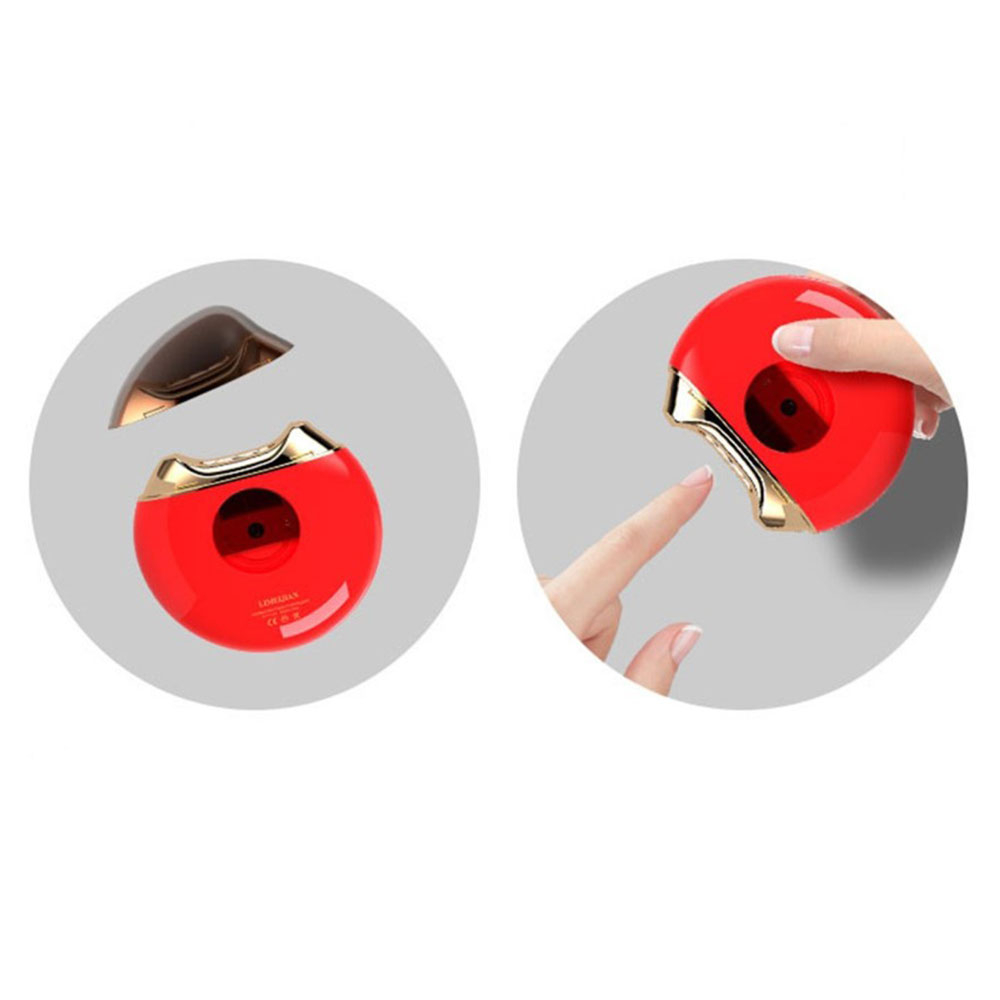 Nagelfeile Elektrischer Nageltrimmer Formfeile für die Maniküre / Pediküre - Schwarz / Roségold