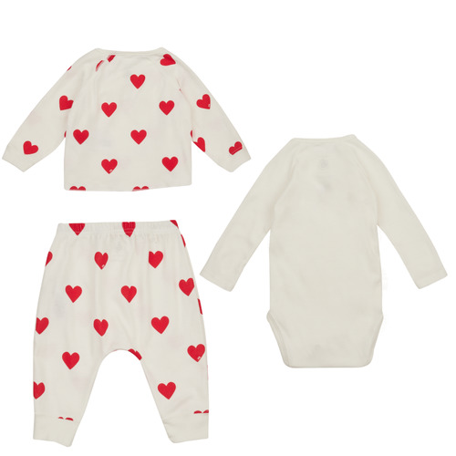 Petit Bateau - FALLA - Blanc / Rouge