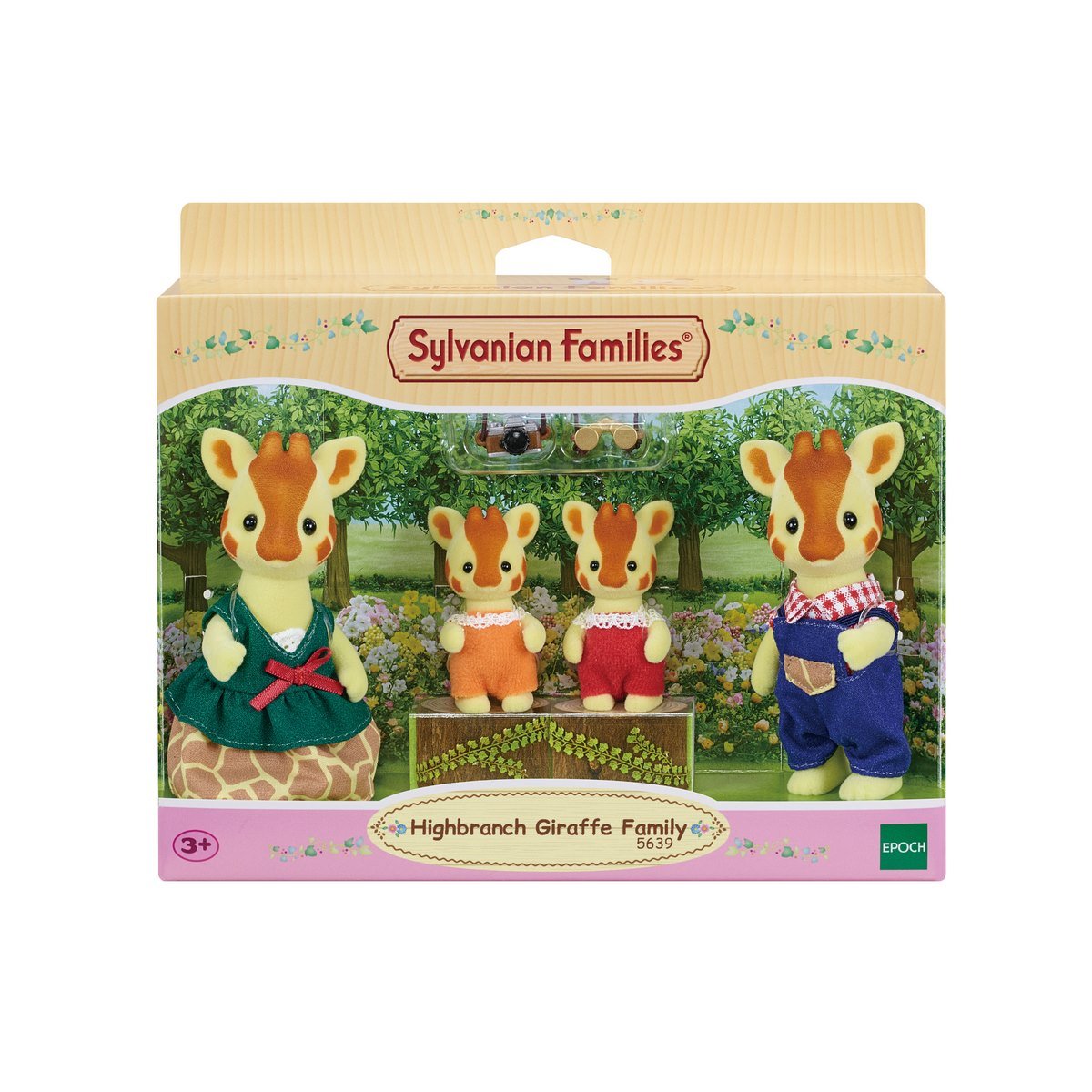 La famille girafe - Sylvanian Families 5639