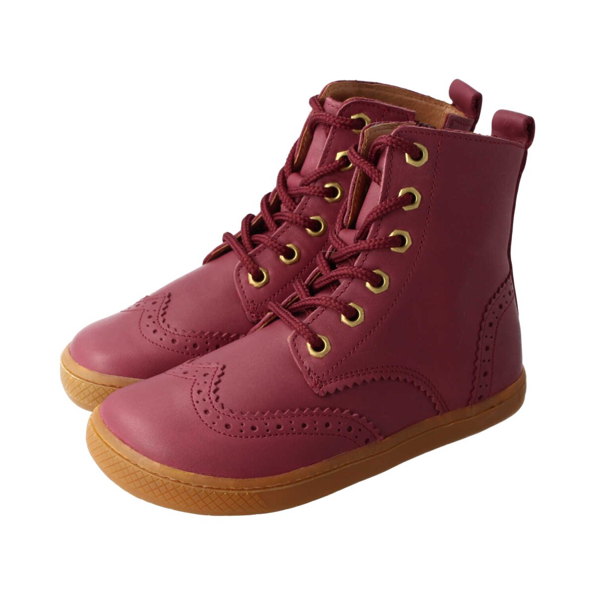 WL4210-1 wine red LET`S ROCK nappa leather laces Weite/W
